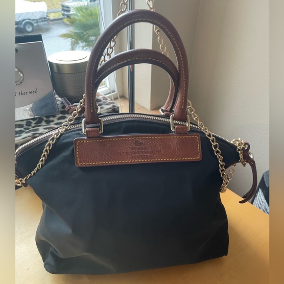 Dooney & Bourke Black Vinyl Crossbody - Picture 5 of 14